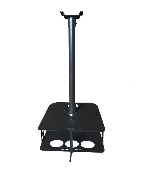 SOPORTE PROYECTOR TIPO JAULA, 50 CM, 15 KG, NEGRO, NACIONAL